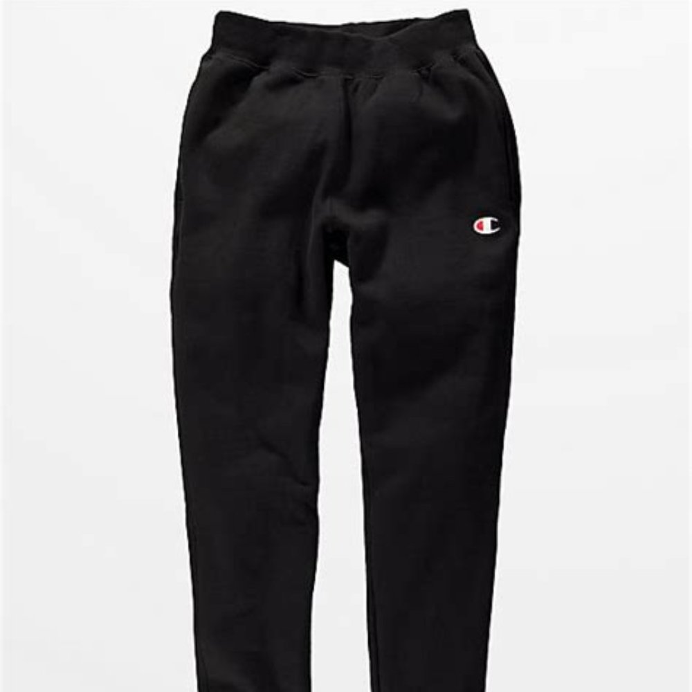 Black champion joggers
